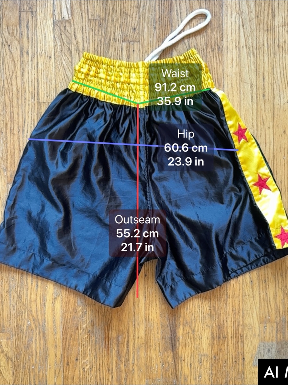 THAI BOXING SHORTS - Picture 2 of 4